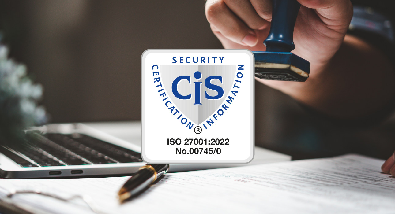 sigmavista ist ISO 27001:2022 zertifiziert