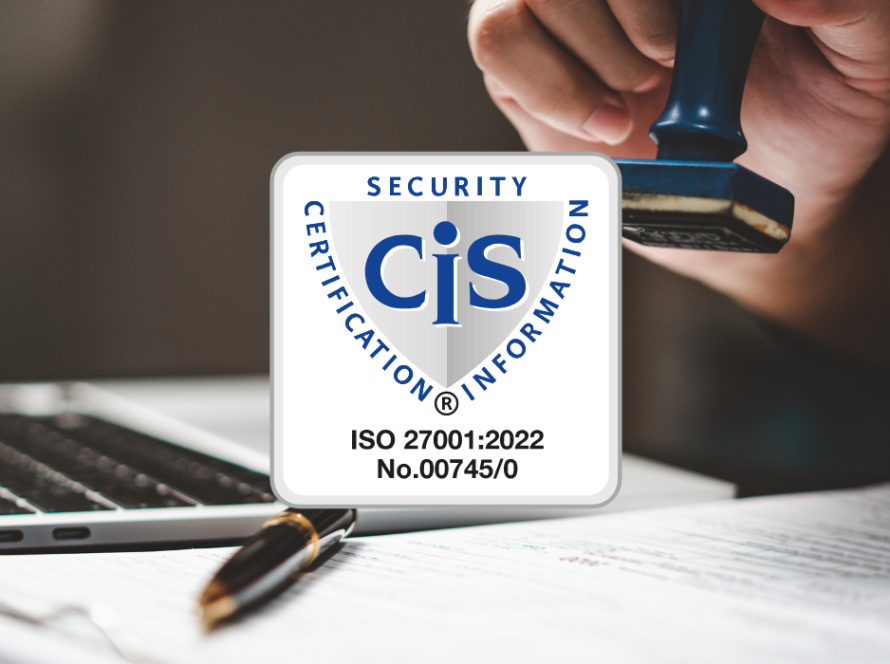 sigmavista ist ISO 27001:2022 zertifiziert